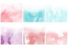 Load image into Gallery viewer, Pastel Ombre Watercolor Digital Papers
