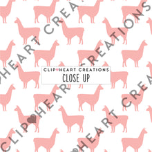 Load image into Gallery viewer, 100 Llama Pattern Digital Papers (Color)
