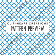 Load image into Gallery viewer, 100 Quatrefoil Pattern Digital Papers (Color)
